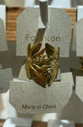 Sculptural Leaf Cluster Ring - W1-0147