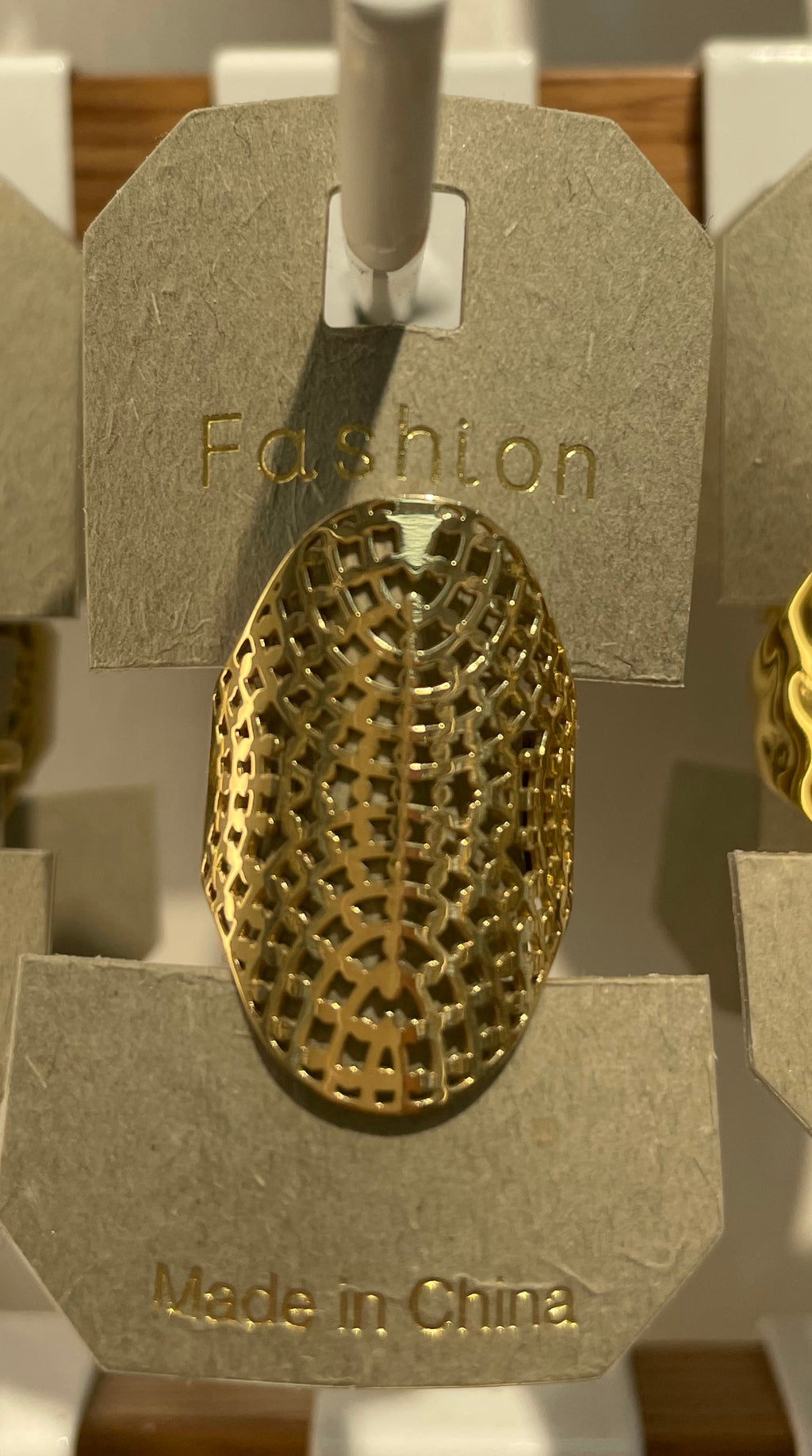 Oval Basketweave Ring - W1-0161