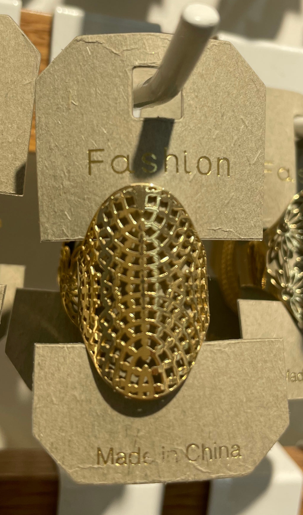 Oval Basketweave Ring - W1-0161