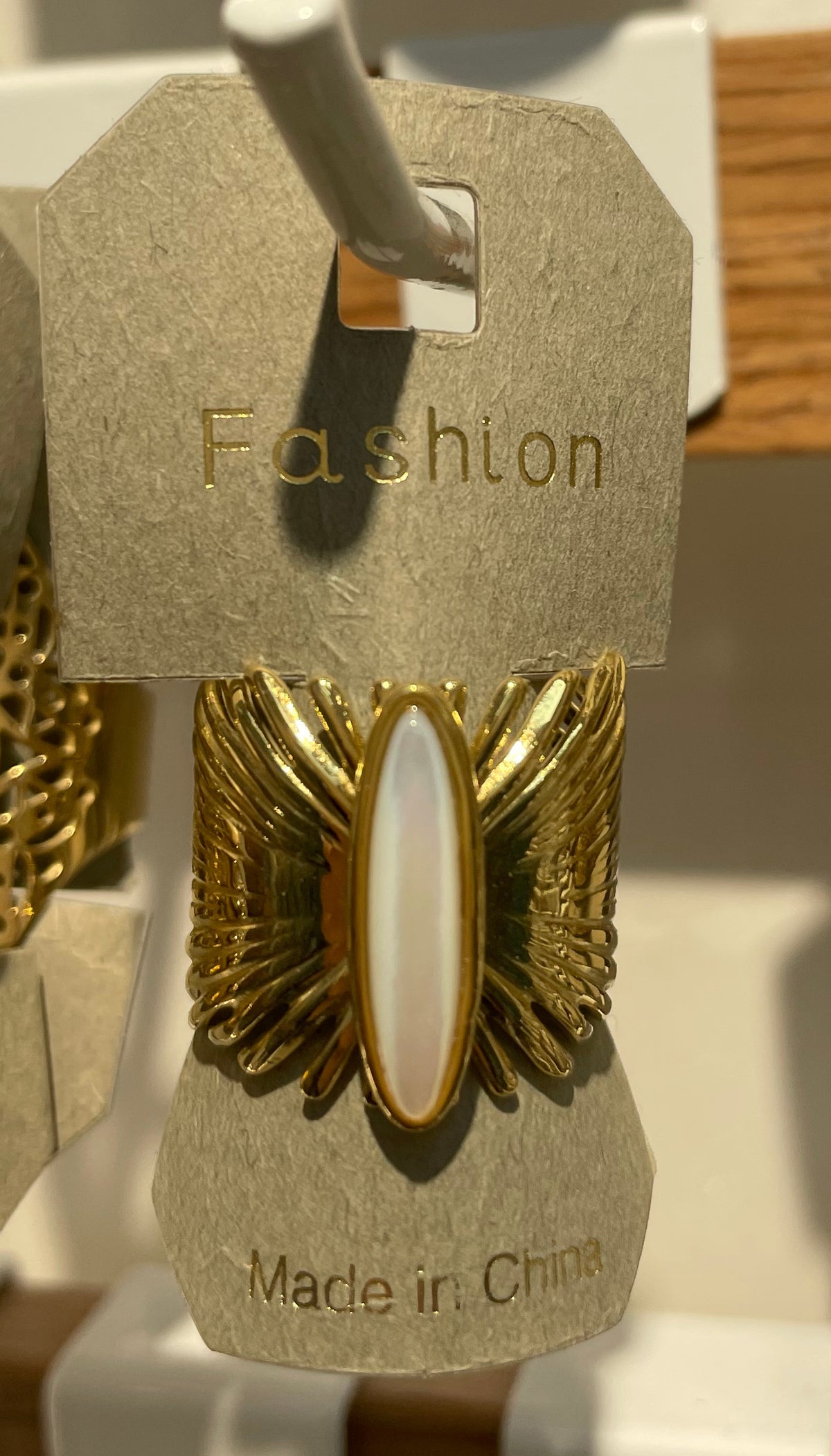 Ivory Marquise Sunburst Ring - W1-0167