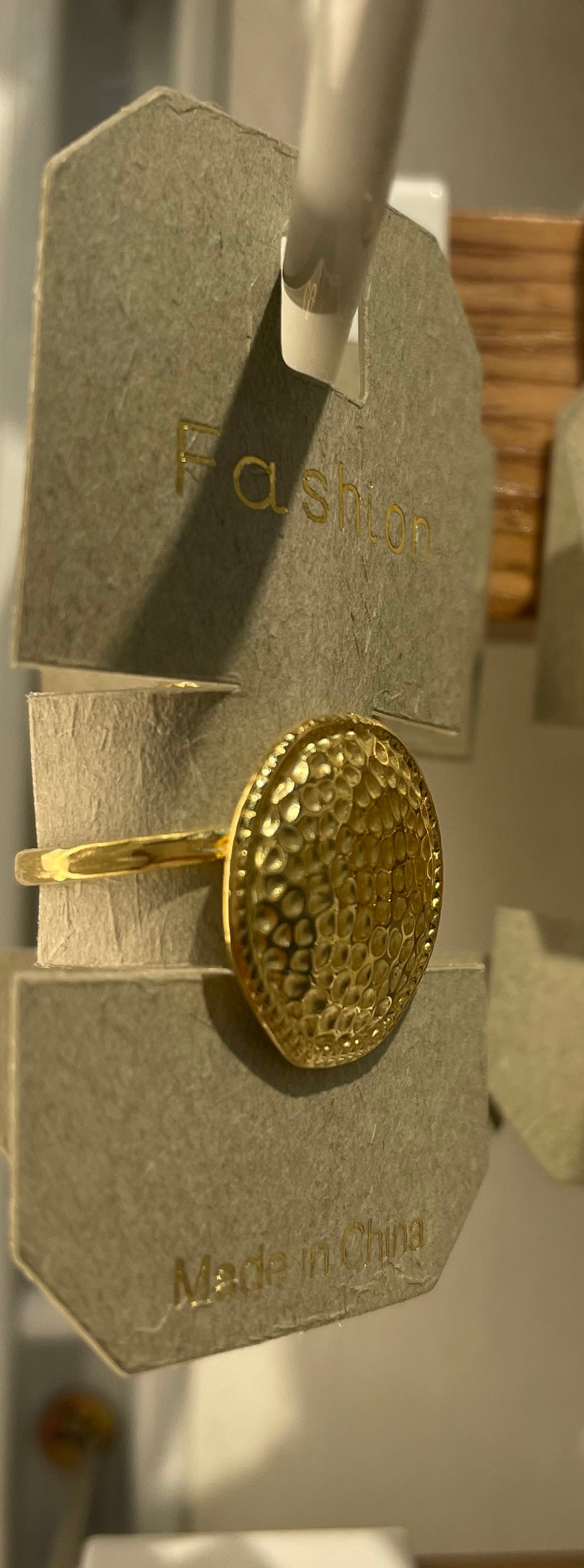 Round Beaded Dome Ring - W1-0171