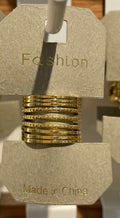 Multi Row Flat Band Ring - W1-0177