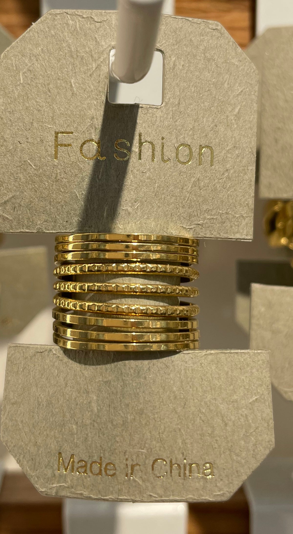 Multi Row Flat Band Ring - W1-0177