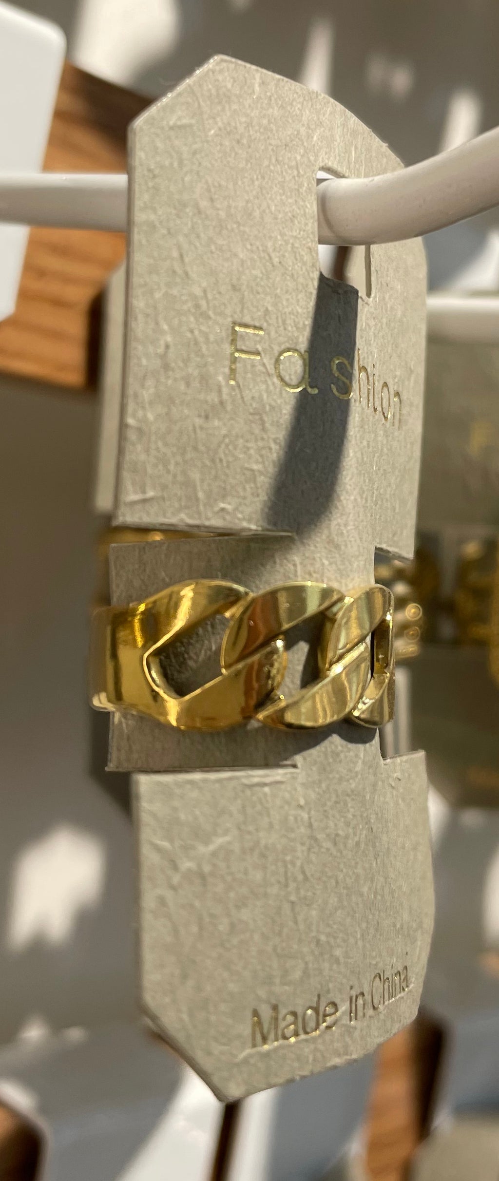 Chunky Curb Link Ring - W1-0179