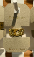 Chunky Curb Link Ring - W1-0179