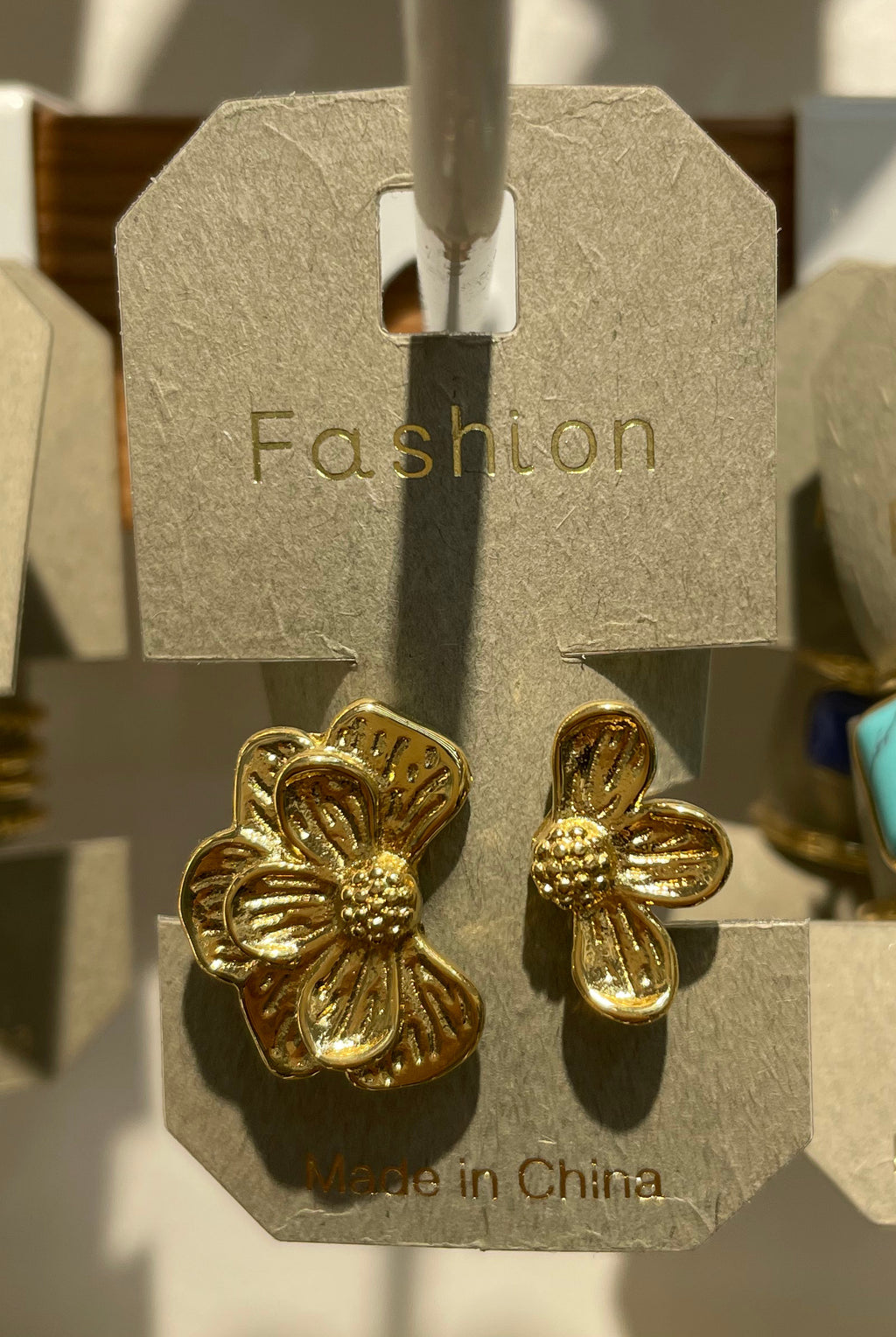 Double Flower Open Ring - W1-0184