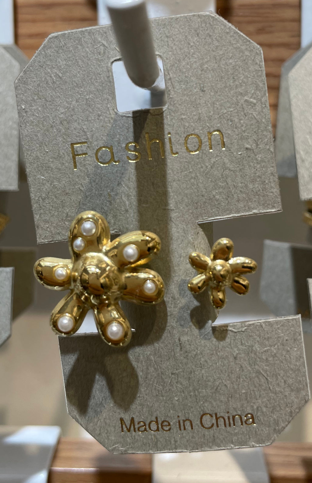 Crystal Flower Open Ring - W1-0195