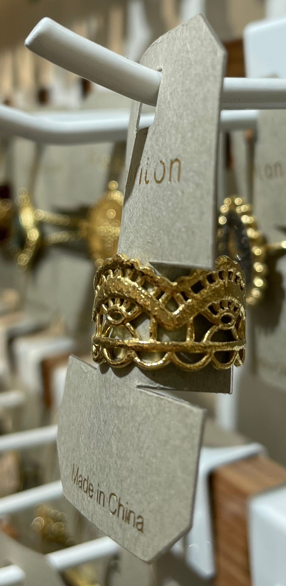 Ornate Interwoven Band Ring - W1-0205
