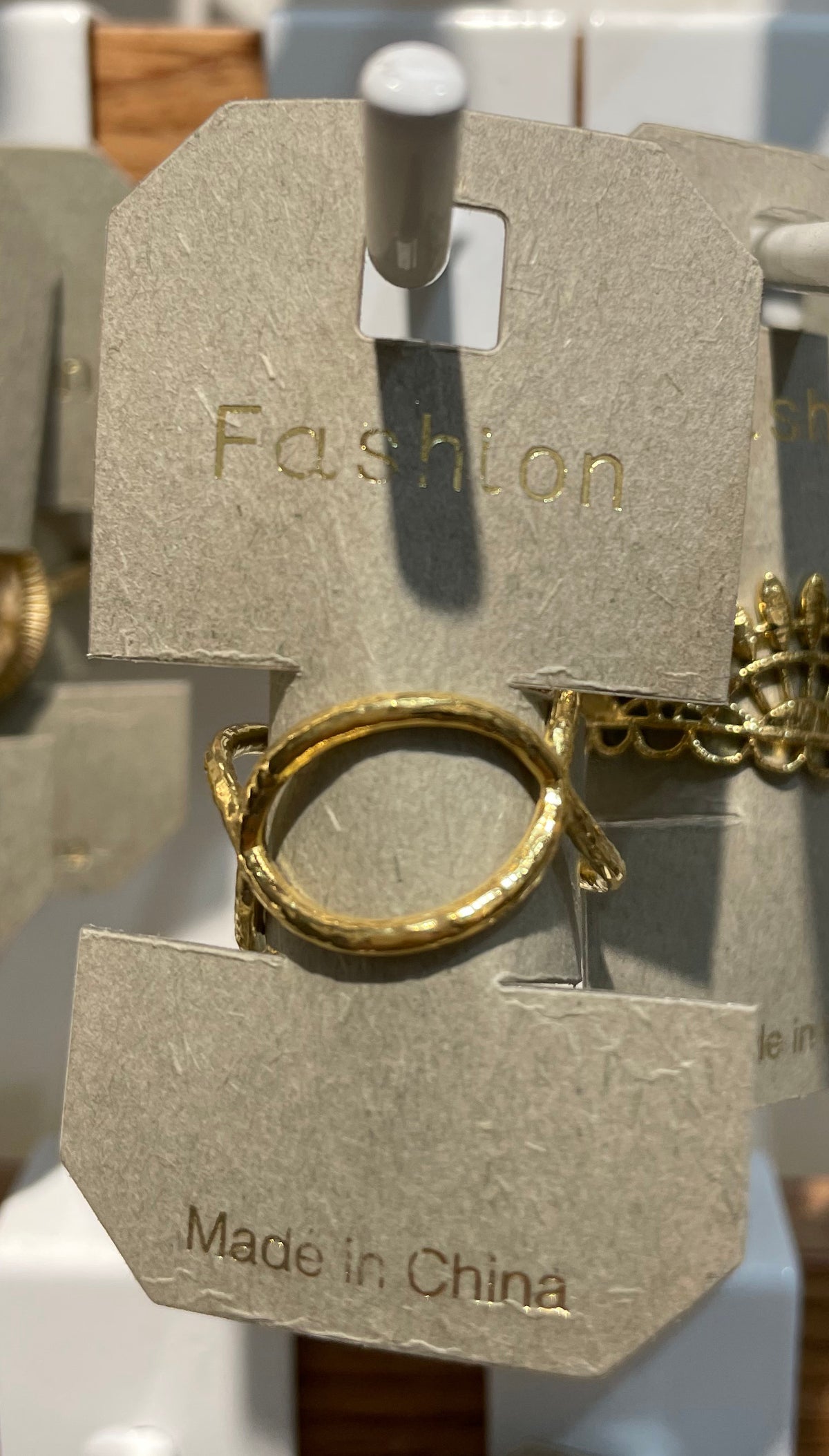 Organic Open Circle Ring - W1-0230