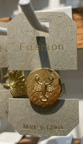Round Scorpion Signet Ring - W1-0232