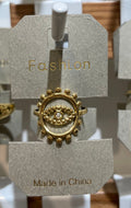 Round Ornate Eye Ring - W1-0244