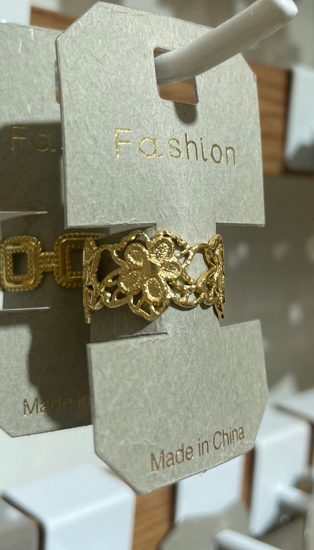 Open Lace Link Ring - W1-0282