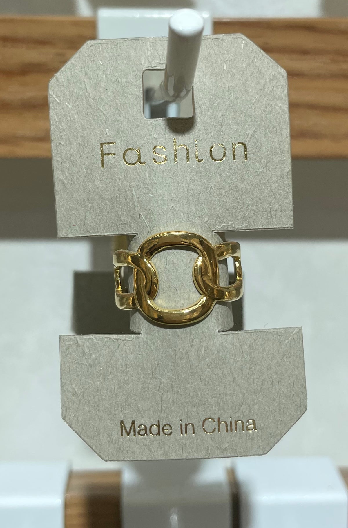 Organic Circle Link Ring - W1-0286