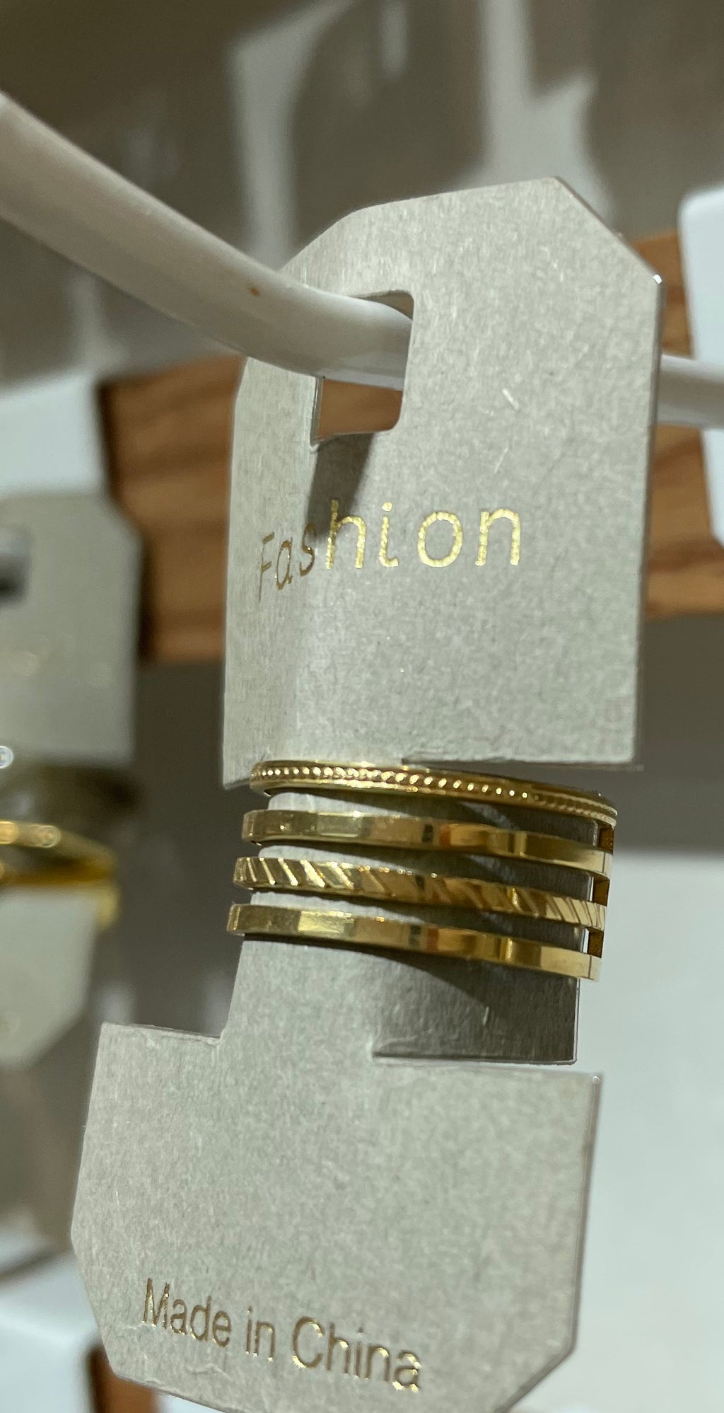 Slim Multi Row Band Ring - W1-0298