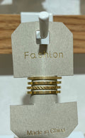 Slim Multi Row Band Ring - W1-0298