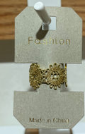 Filigree Flower Band Ring - W1-0304