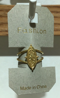 Ornate Marquise Split Band Ring - W1-0318