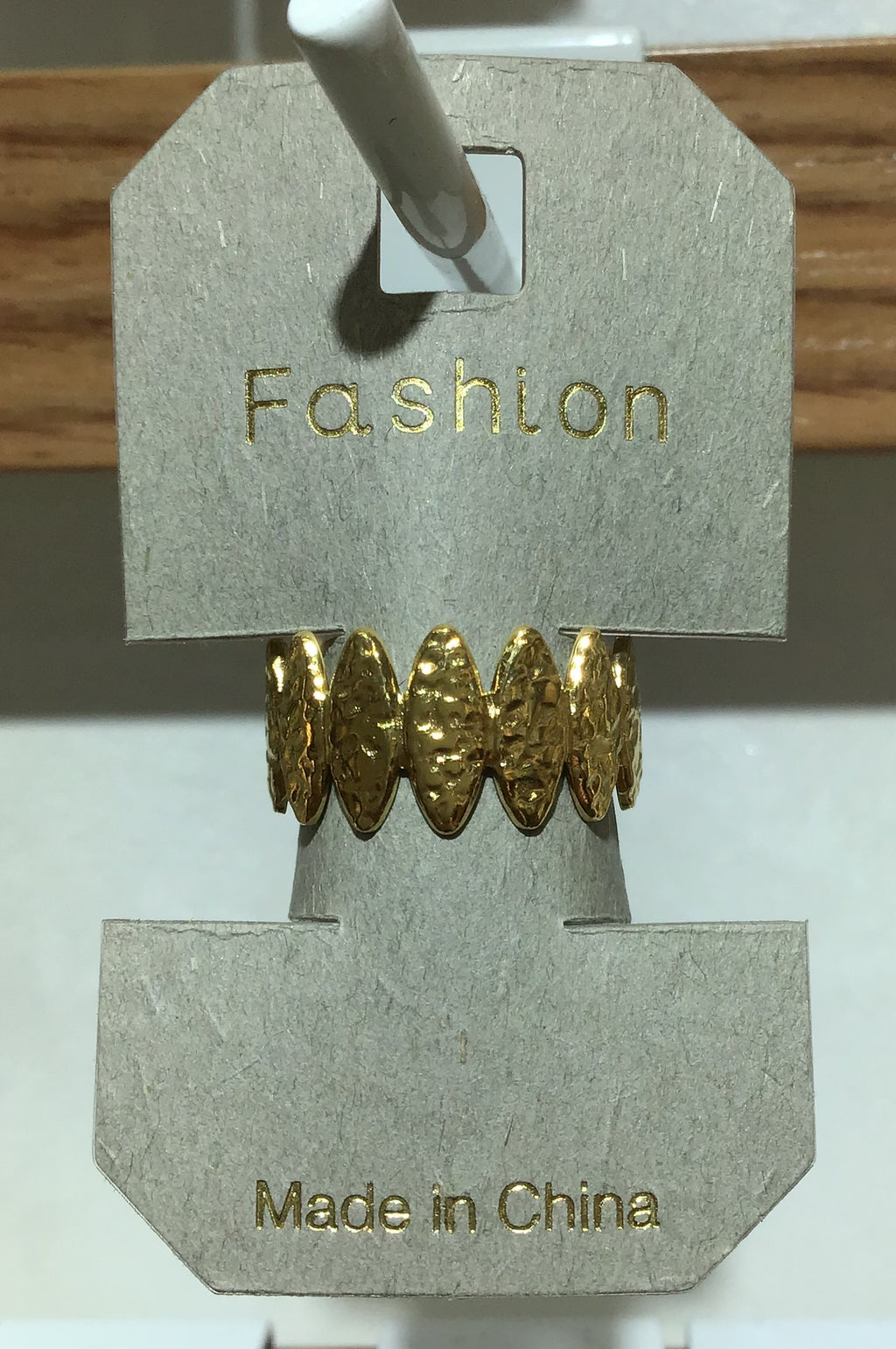 Leaf Pattern Open Band Ring - W1-0351