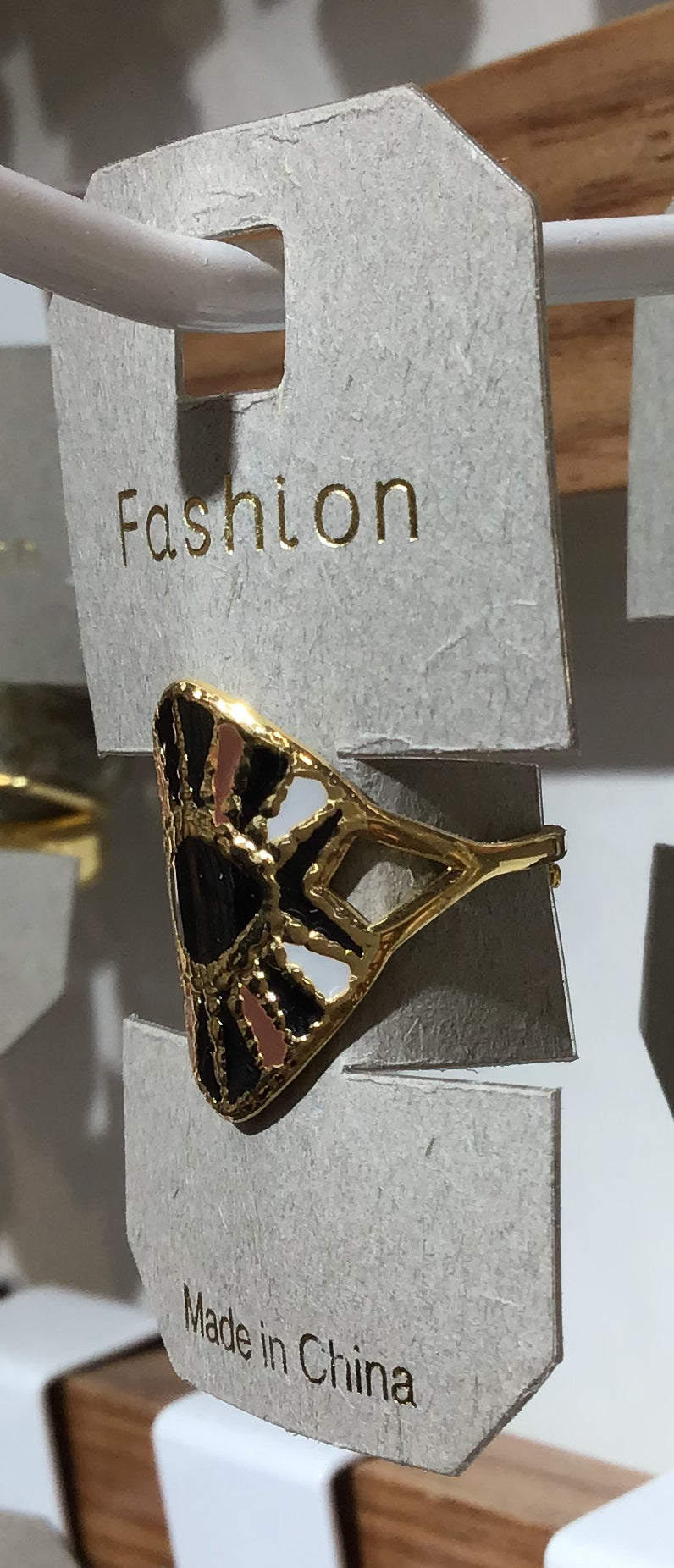 Black Radiant Eye Ring - W1-0367