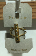 Vertical Sparkle Bar Ring - W1-0382