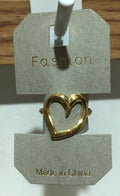 Open Heart Outline Ring - W1-0385