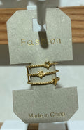 Twin Star Open Band Ring - W1-0394