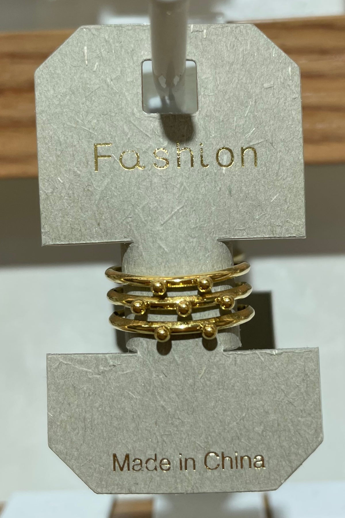 Mixed Chain Multi Band Ring - W1-0400