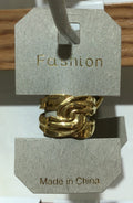 Woven Swirl Wide Band Ring - W1-0443