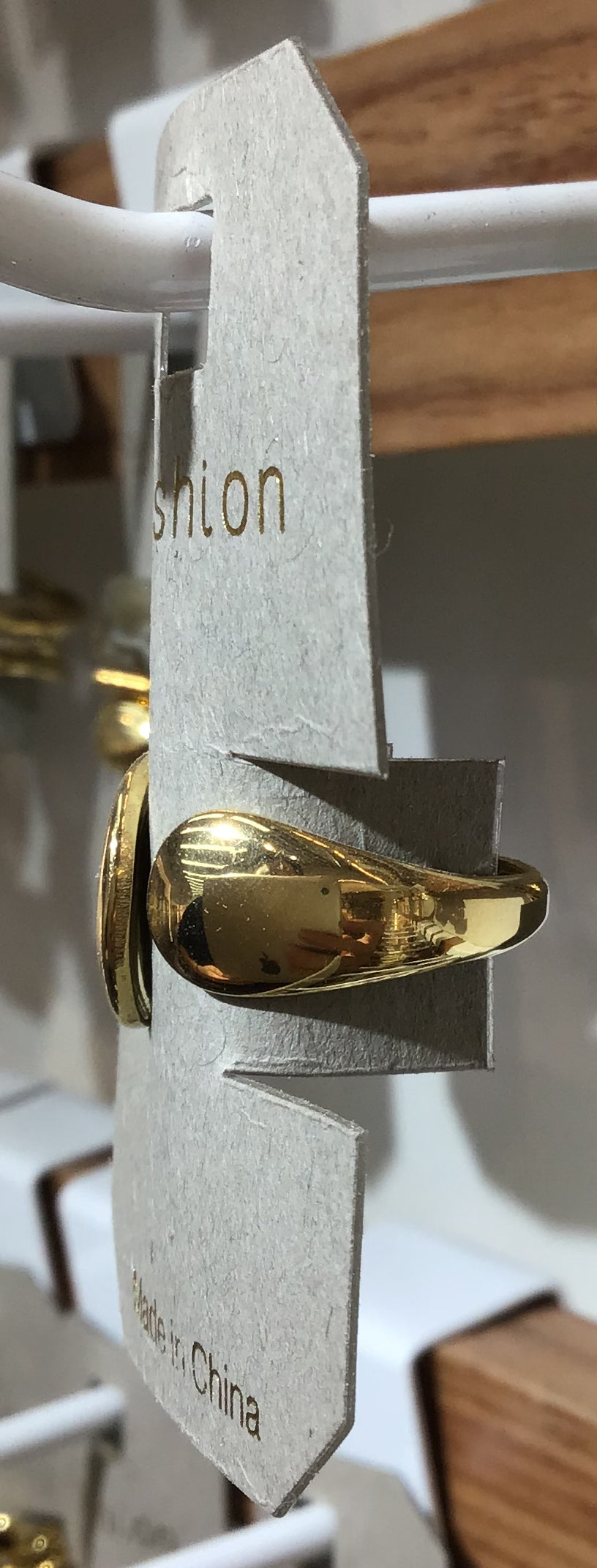 Asymmetric Pebble Open Ring - W1-0447