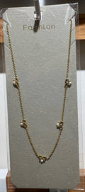 Petite Clover Station Necklace - W14-0161