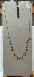 Crescent Charm Necklace - W14-0364