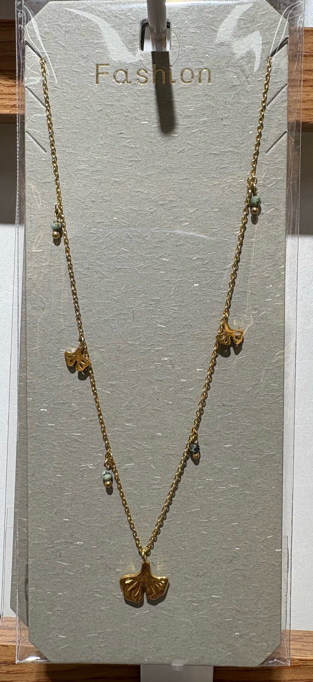 Butterfly Charm Necklace - W14-0369