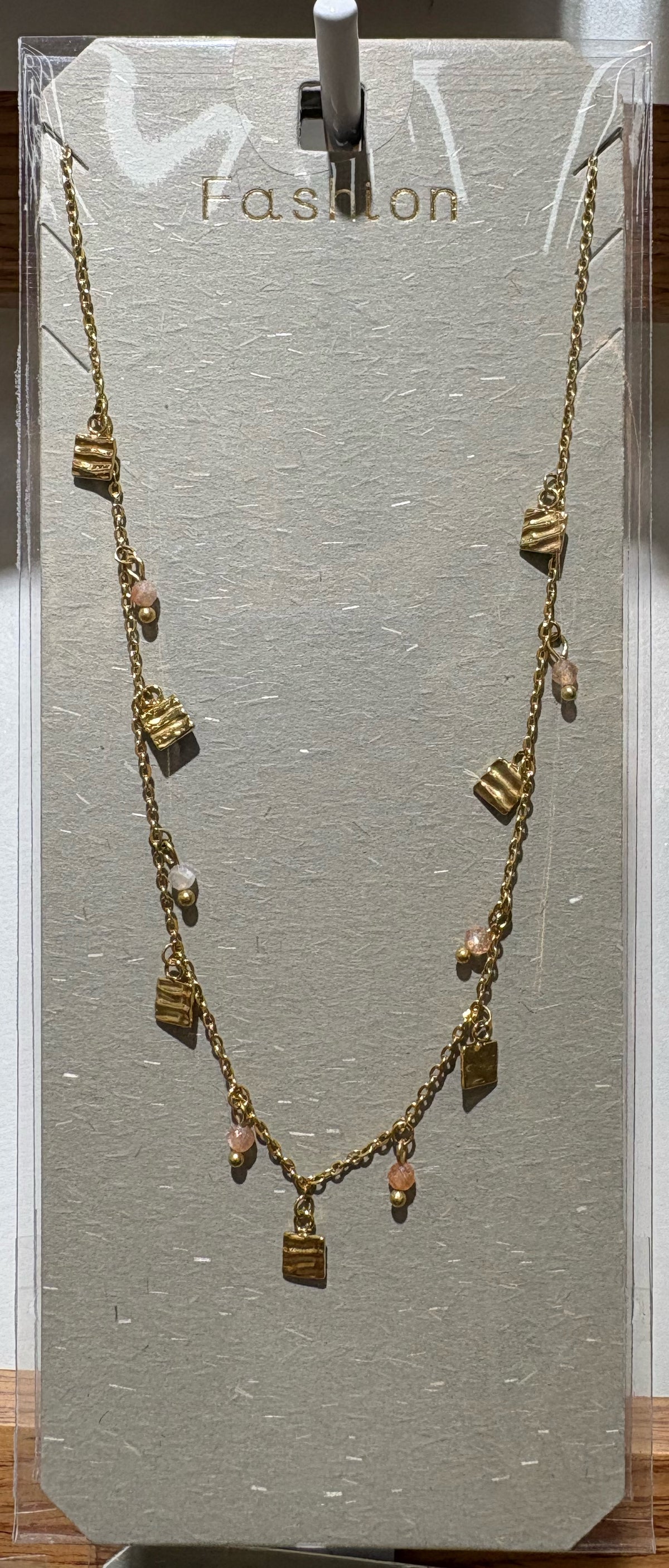 Assorted Charm Necklace - W14-0434