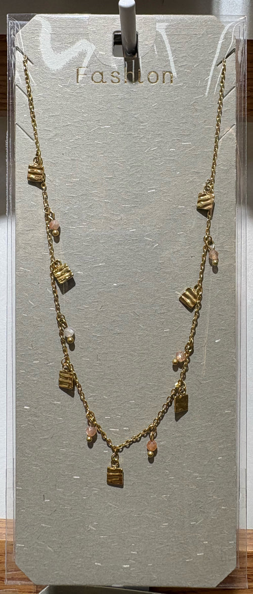 Assorted Charm Necklace - W14-0434