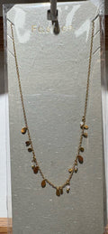 Dainty Crescent Charm Necklace - W14-0505
