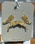 Sculpted Horse Statement Earrings - W3-0093