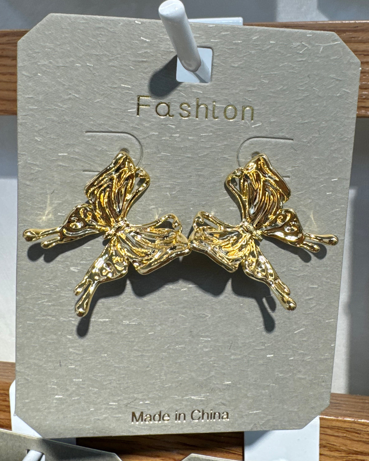 Sculpted Horse Statement Earrings - W3-0093