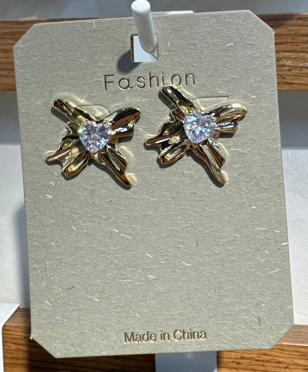 Sparkling Starburst Stud Earrings - W3-0158