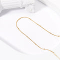 Beaded Satellite Chain Necklace